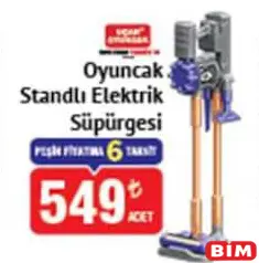 UÇAR OYUNCAK STANDLI ELEKTRİK SÜPÜRGESİ fiyat ve kampanya bilgisi